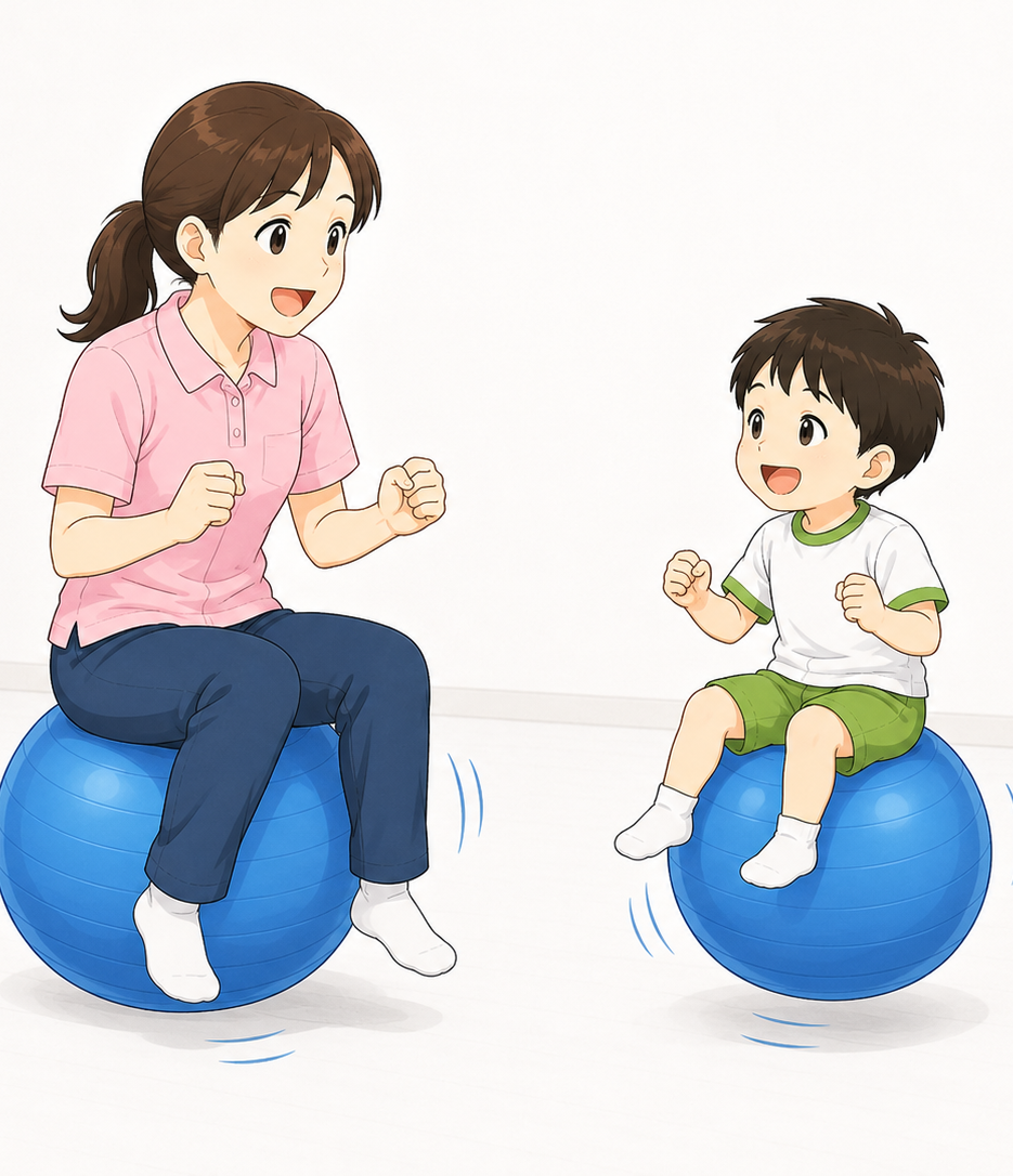 体幹と平衡感覚の安定